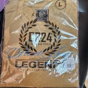 CR24 Chrome Edge T Shirt Mens L Tee Street King Legends Never Lose/Always Win
